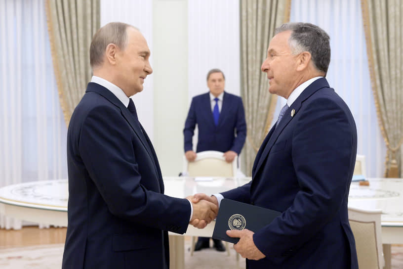 Владимир Путин и Стивен Уиткофф в августе 2025 года