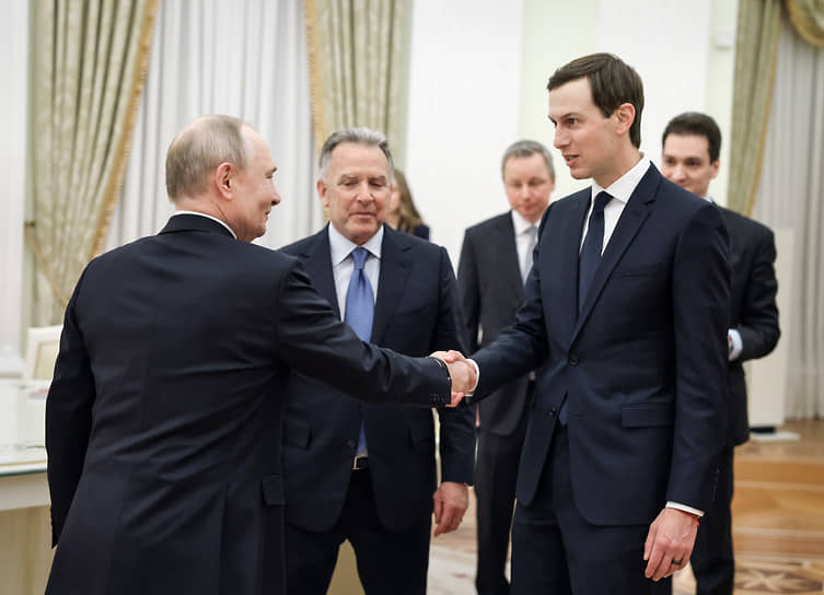 Владимир Путин, Стив Уиткофф и Джаред Кушнер