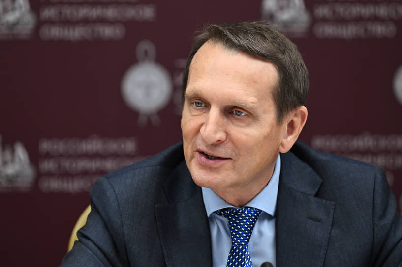 Директор Службы внешней разведки Сергей Нарышкин 