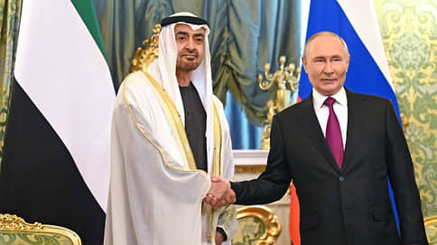 Путин 29 января проведет переговоры с президентом ОАЭ