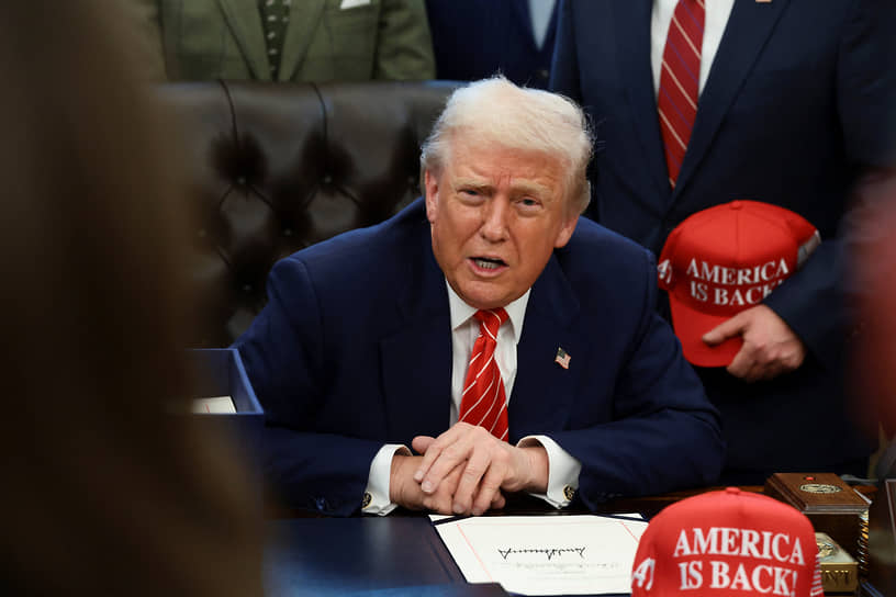 Президент США Дональд Трамп  