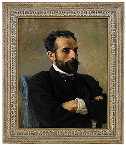 Портрет Исаака Левитана