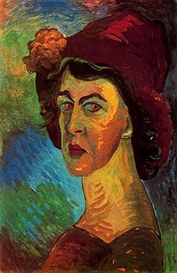 Марианна Веревкина. Автопортрет. 1910