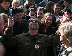 Шевчук сейчас такой же маргинал, как и те, кто пришел протестовать против "Газоскреба"