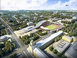 Эти стадионы в Нижнем Новгороде, Ярославле, Саратове, Саранске, Москве и Ростове-на-Дону только предстоит построить