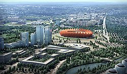 Эти стадионы в Нижнем Новгороде, Ярославле, Саратове, Саранске, Москве и Ростове-на-Дону только предстоит построить