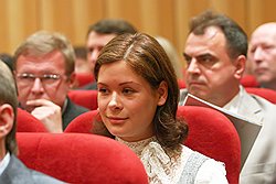 Вице-губернатор Мария Гайдар все очень быстро вошла в свою новую роль 