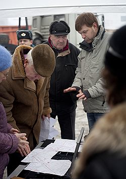 Где искать Кирюшу? Начальник горводоканала Нешков и глава Советского района Рославицкий ломают голову над схемой коллектора
