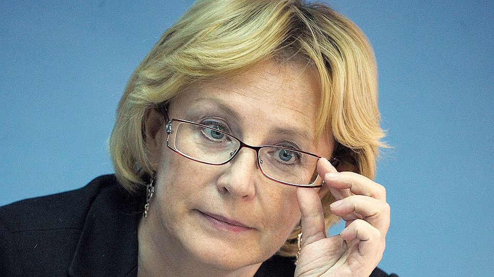 Министр здравоохранения Вероника Скворцова