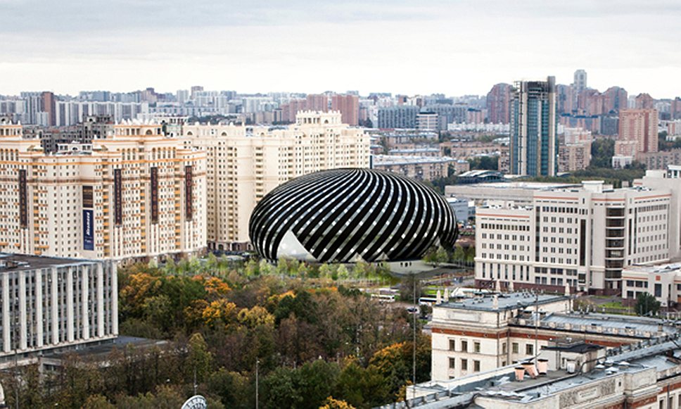 Farshid Moussavi Architecture (Фаршид Муссави, Англия) и архитектурное бюро "Рождественка" (Россия)
