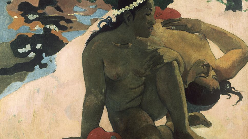 Поль Гоген. "А, ты ревнуешь?", 1892 (ГМИИ)