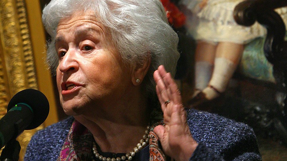 Ирина Антонова борется за торжество исторической справедливости