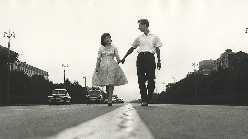 Москва, Ленинградский проспект. 1962 год