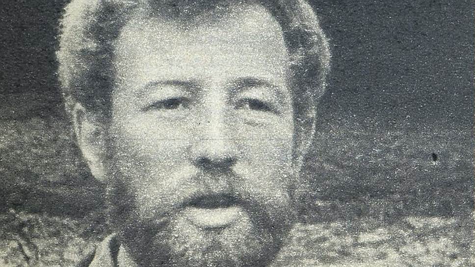 Инженер Владимир Лейкин — член изыскательской партии, 1974 год