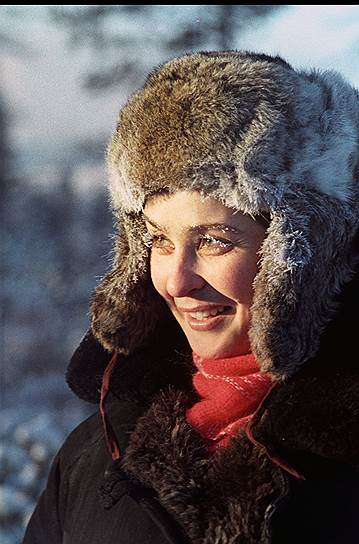 Отделочница Тамара Макарова холода не боится, 1977 год