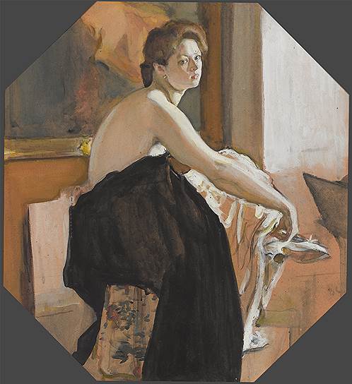 "Натурщица". 1905 год