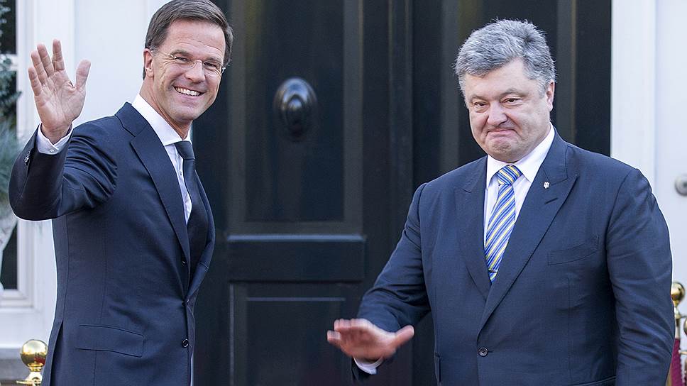 За полгода до референдума Петр Порошенко посетил Голландию и уверил премьер-министра Марка Рютте: Украина на пути реформ 
