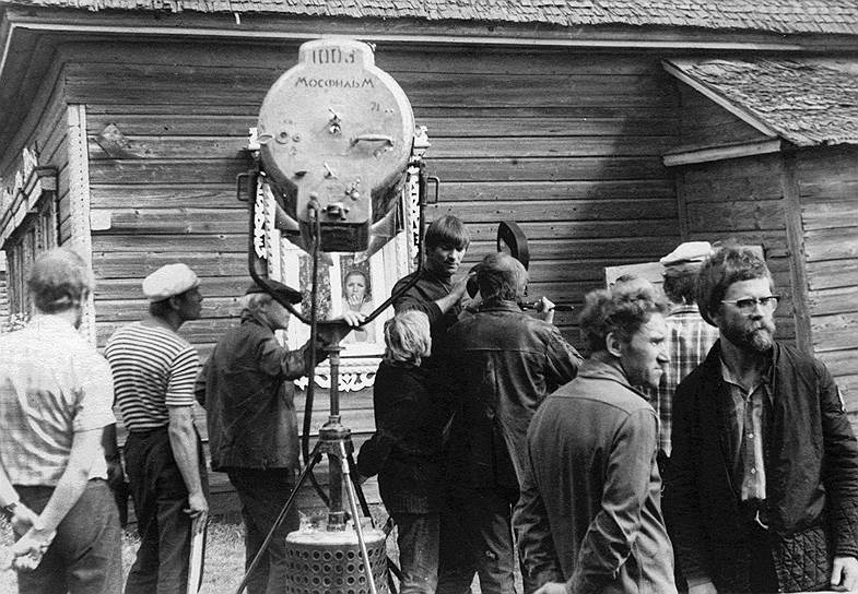 Съемки фильма "Афоня" в 1970-е  