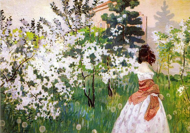 Виктор Борисов-Мусатов. "Весна". 1901  