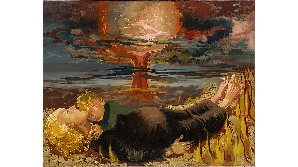 Ханс Грундиг. "Против атомной смерти". 1958 
