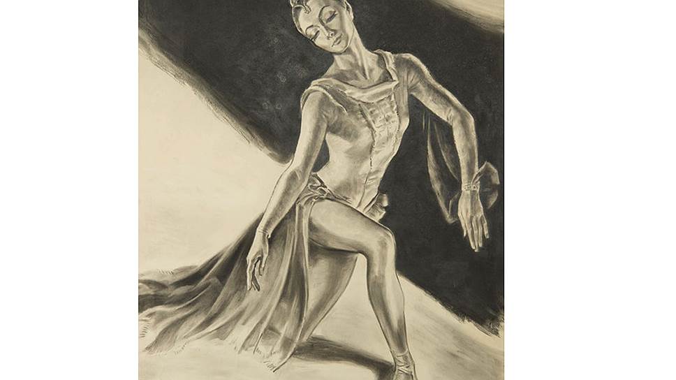 Георгий Тоидзе. "Алла Сизова в балете Шостаковича "Гамлет"". 1980
