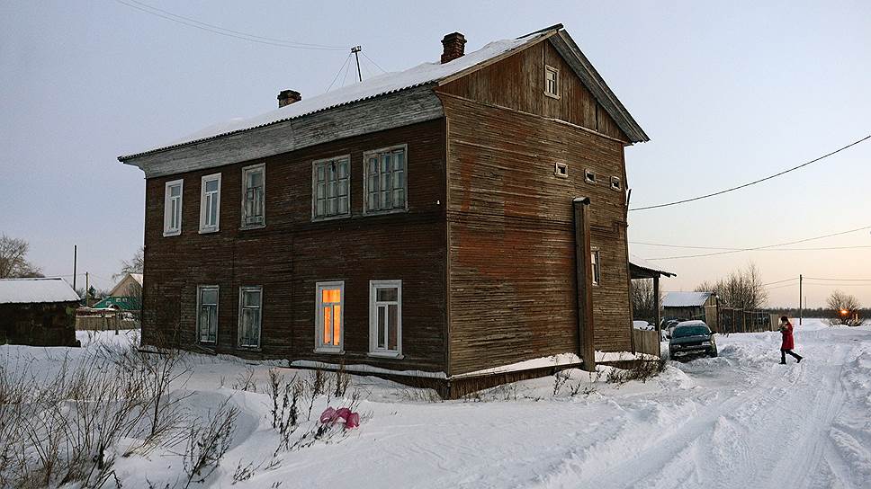 Бывший роддом, потом больница, теперь стал жилым домом  