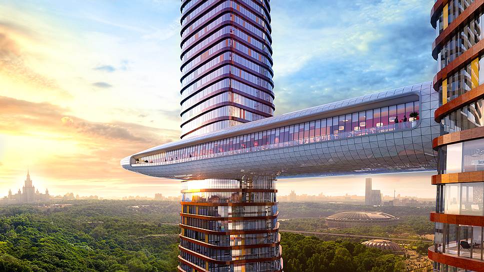 SPA-зона с бассейном на высоте 130 м