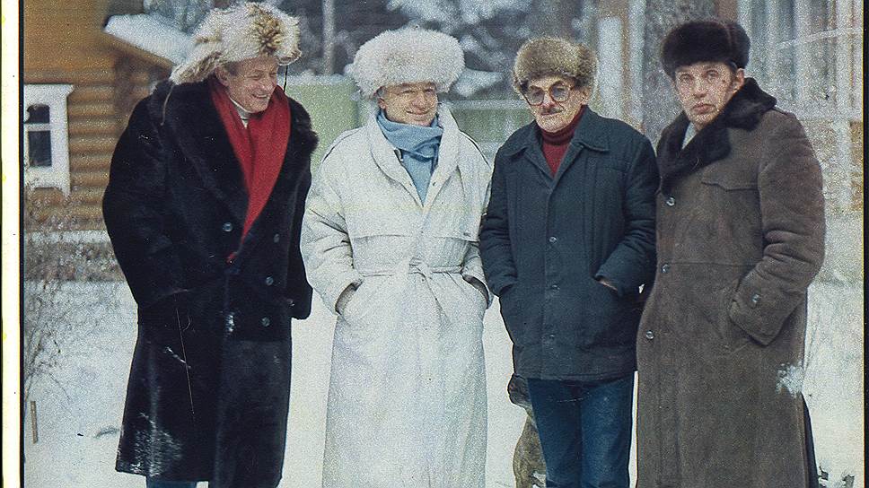 Знаменитая обложка "Огонька" 1987 года, Переделкино