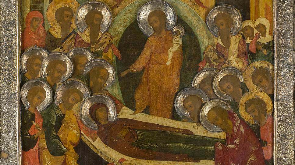 Успение Богоматери. 1663-1670-е годы. Поволжский мастер. Москва