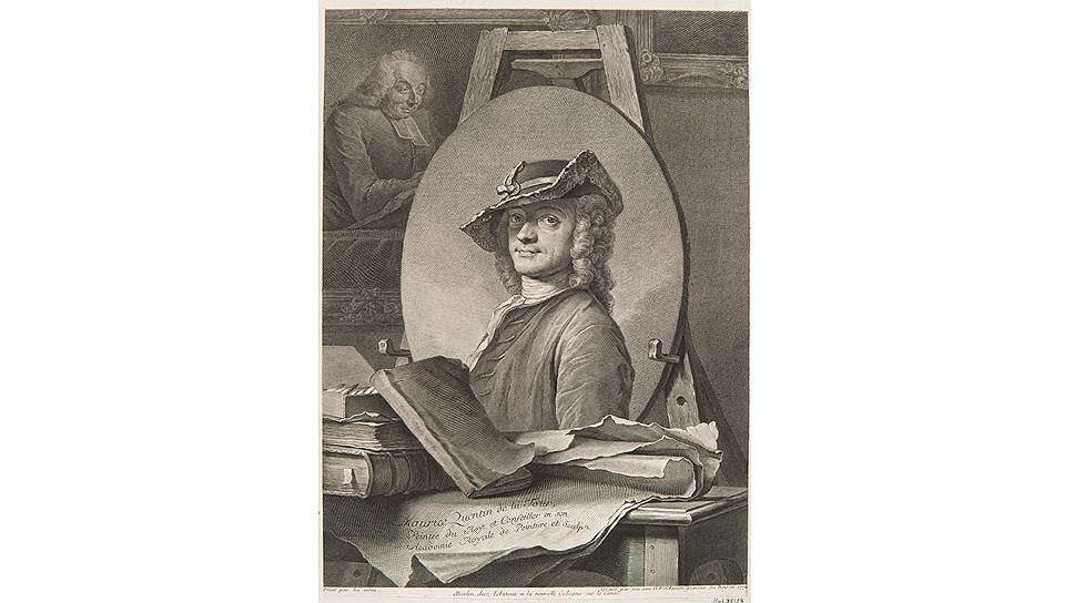 Портрет Мориса Кантен де Латура. 1772