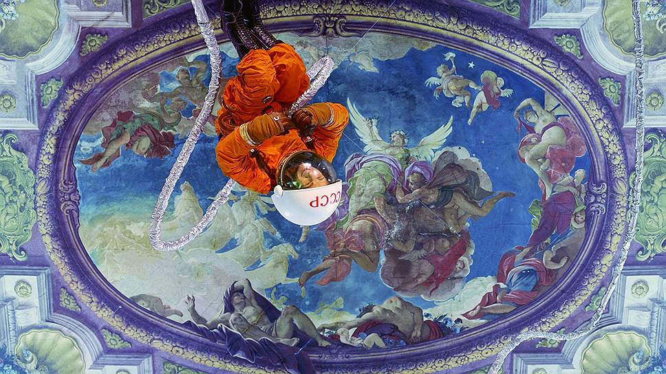 Олег Кулик. "Космонавт" (из проекта "Музей"). 2003