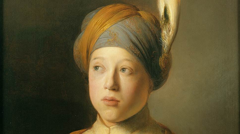 Ян Ливенс. "Мальчик в плаще и тюрбане". Около 1631 года