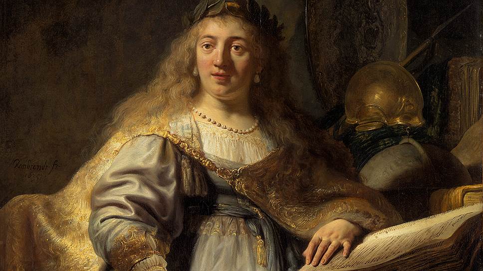 Рембрандт Харменс ван Рейн. "Минерва". 1635 год