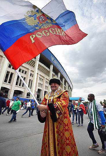 До начала матча Россия — Саудовская Аравия. В предвкушении победы