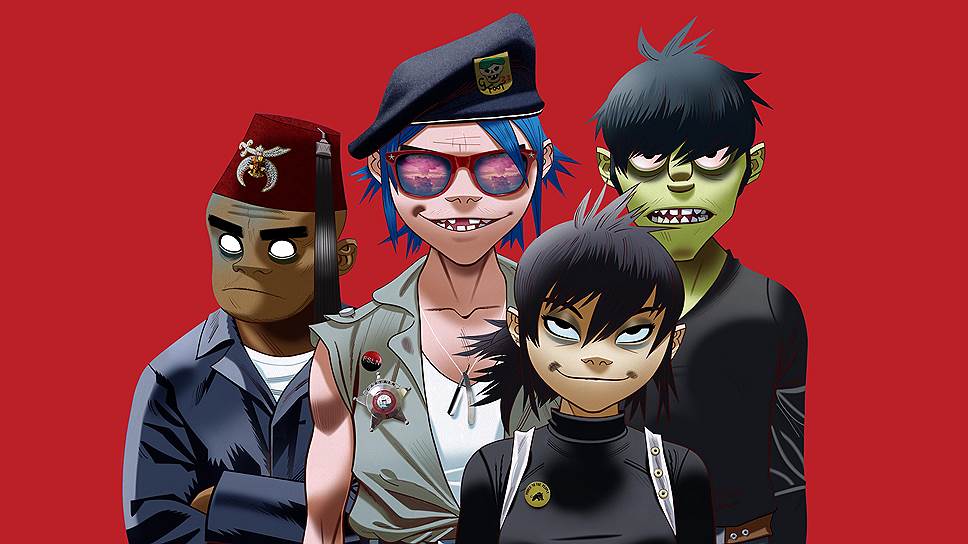 Одним из хедлайнеров фестиваля Park Live станет группа Gorillaz