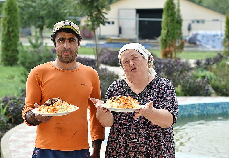 Жители села Пятницкое