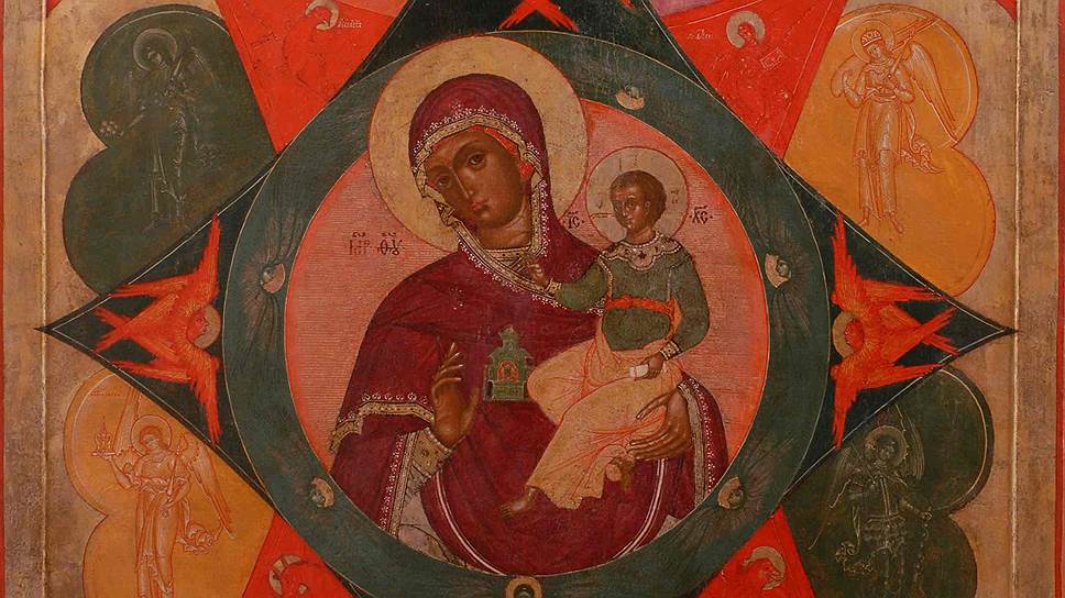 Богоматерь Неопалимая купина. XVIII век