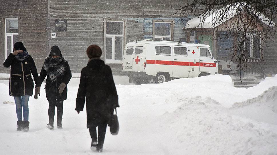 Большая часть мезенской больницы по-прежнему деревянная 