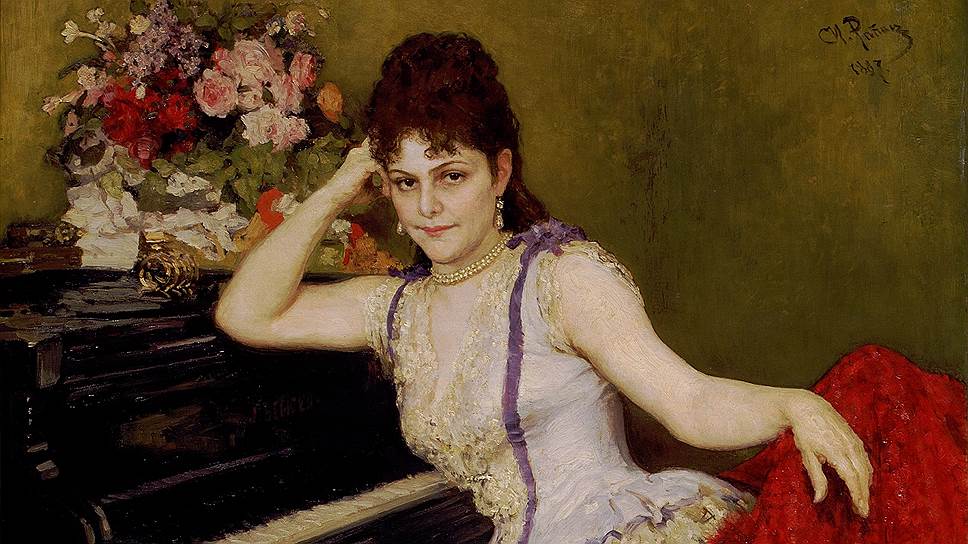 Портрет С.И. Ментер. 1887 