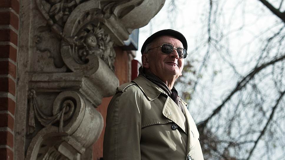 Алексей Старобинский в парке "Музеон"