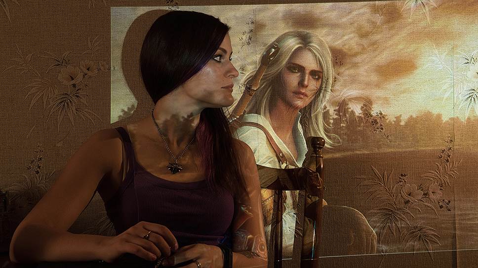 Косплейер Ульяна и ее персонаж во время фотопректа