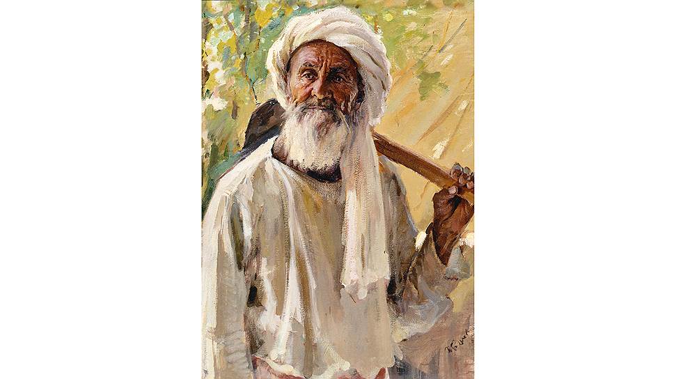 Павел Беньков. «Портрет колхозника-ударника». 1939 год