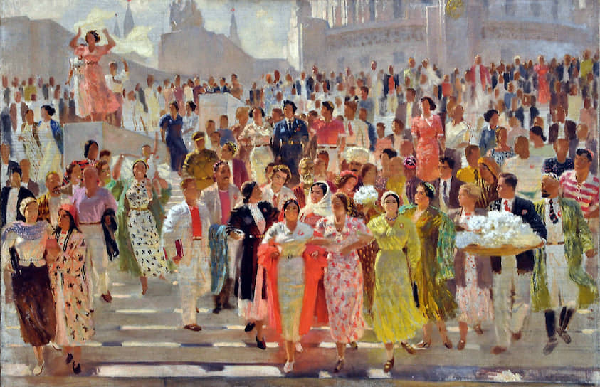 Александр Самохвалов. «Хлопок». 1939 год 