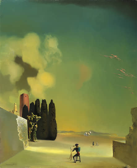 «Пейзаж с загадочными элементами». 1934 год 