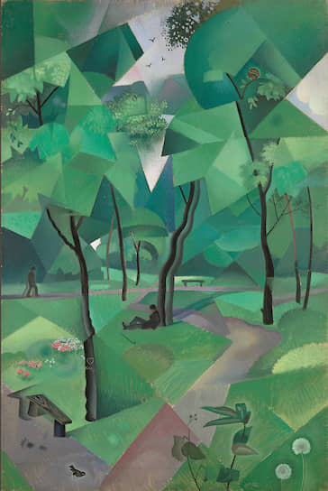 «Июнь. Лес». 1918 год. Третьяковская галерея 