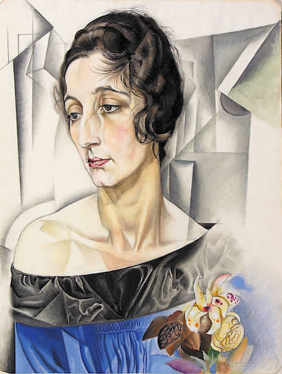Портрет М.М. Соколовской. 1921 год. Третьяковская галерея 