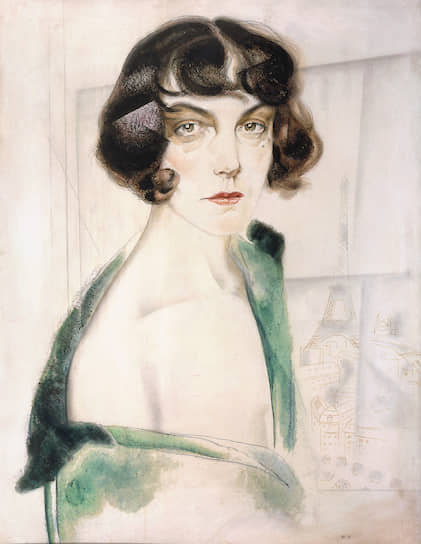 Портрет М.Э. Зарнекау. 1924 год. Музей художественной культуры Русского Севера 