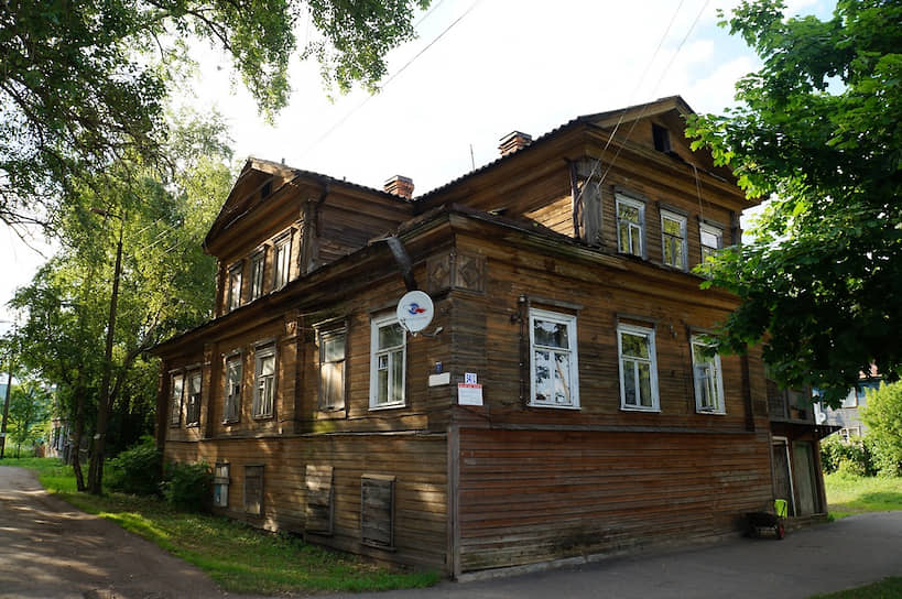 Вид дома до пожара