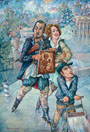 Паломники. Холст, масло. 2003. 143х100 см. Публикуется впервые