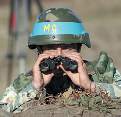 Российские «голубые каски» раздражают Саакашвили